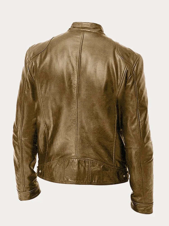 EB | Herren Klassische Lederjacke