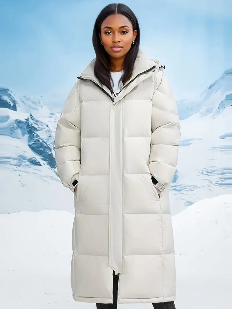 EB | Damen Langer Winter Daunenmantel