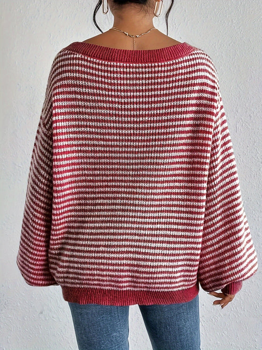 EB | Gestreifter Pullover Lässig und Stilvoll Weicher Komfort
