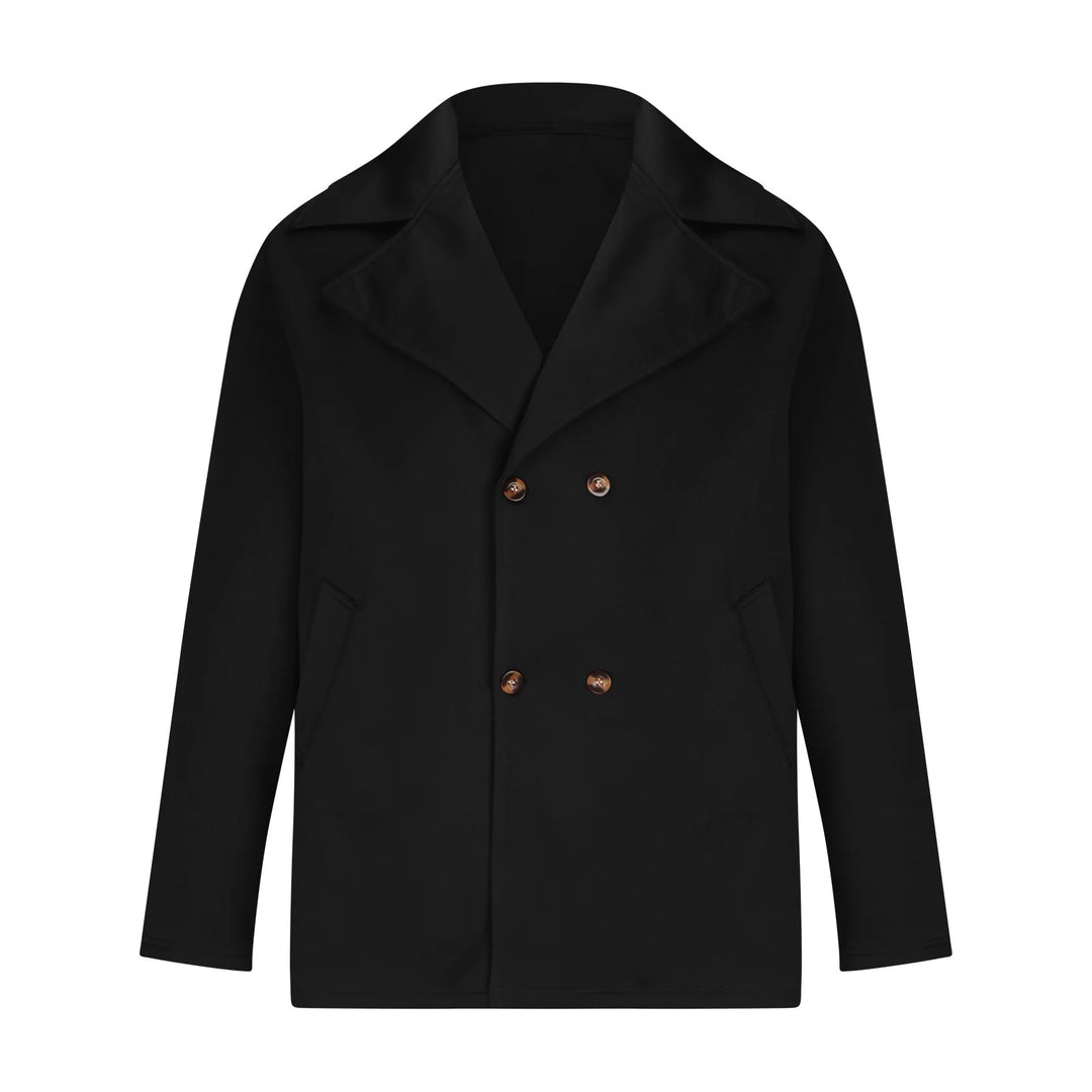 Herren Wollmantel mit Elegantem Schnitt & Peacoat-Design | EB