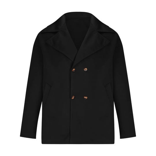 Herren Wollmantel mit Elegantem Schnitt & Peacoat-Design | EB