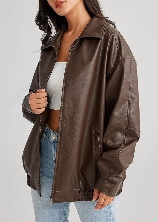 EB | Lederjacke – Lokomotiv-inspirierter Stil