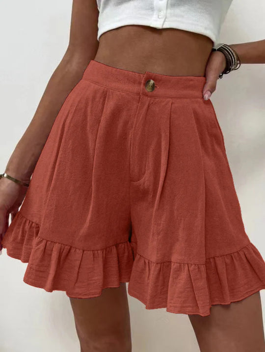 EB | Lässige Shorts mit weitem Bein