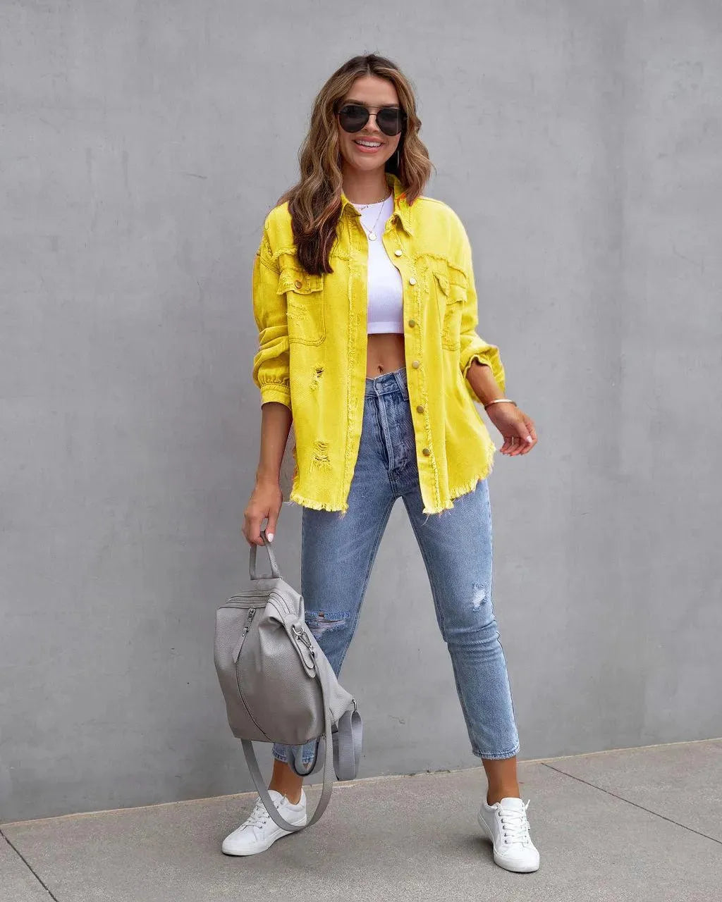 EB | Damenbluse aus Denim