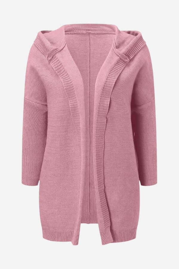 EB | Damen Strickkapuzenmantel
