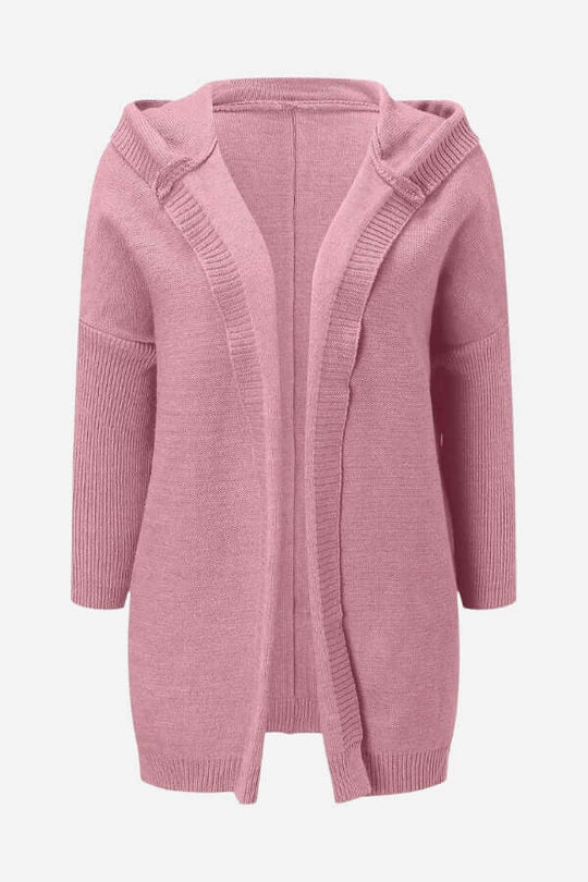 EB | Damen Strickkapuzenmantel