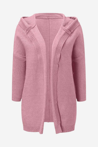 EB | Damen Strickkapuzenmantel