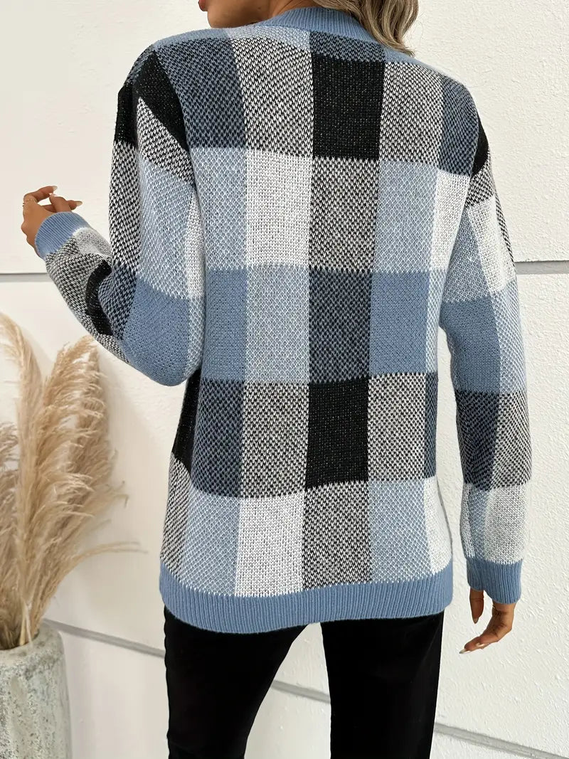 EB | Karierter Pullover