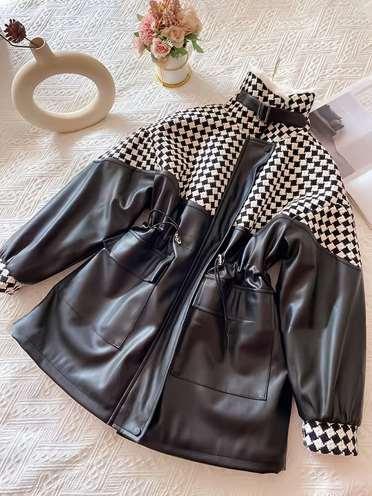 EB | Damen-Plüschjacke für Herbst & Winter