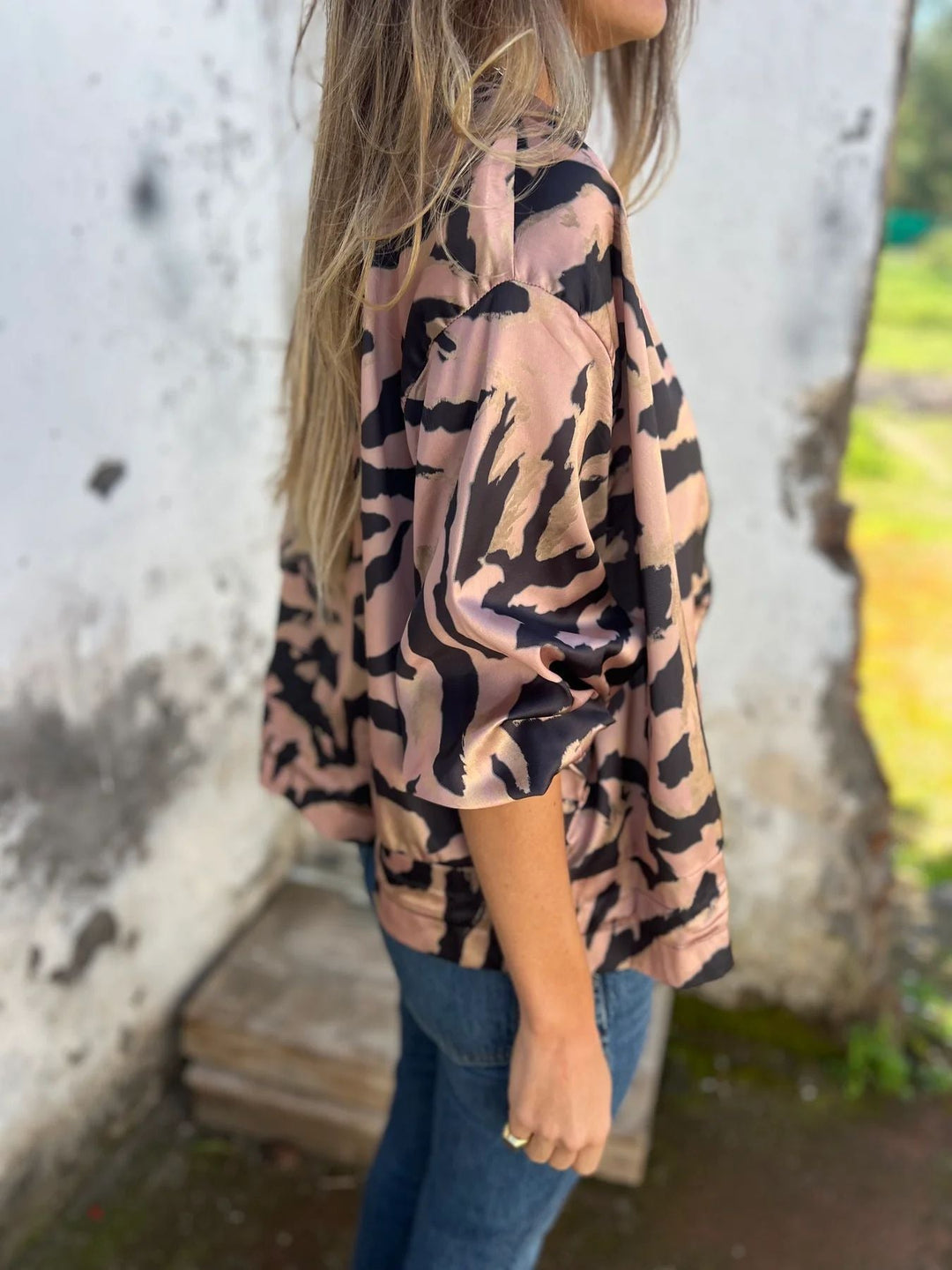 EB | Damen-Bomberjacke mit Print