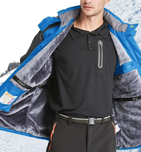 EB | Wasserdichte Jacke mit Fleece-Futter