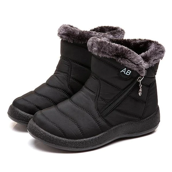 EB | Damen Gemütliche Winter Wasserdichte Anti-Rutsch Stiefel