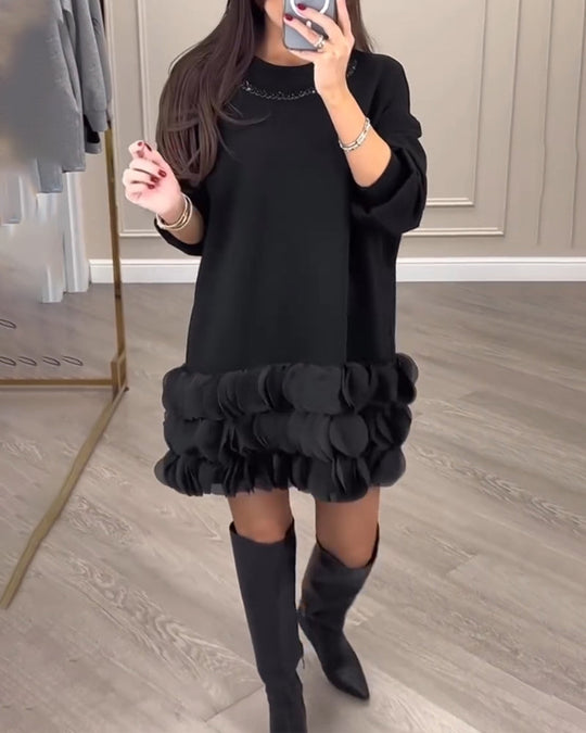 EB | Kleid mit Patchwork Blütenblättern