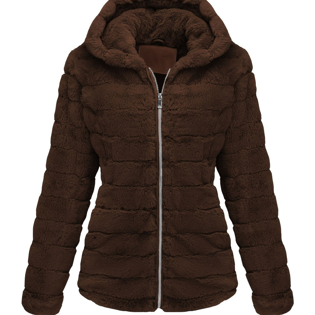 EB | Eleganter Teddy-Mantel In Einfarbig