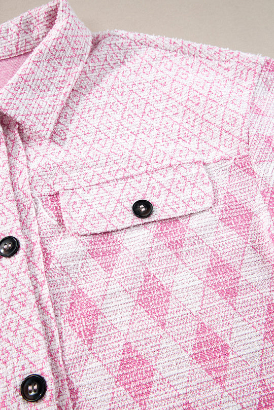 EB | Karo Hemdjacke Baumwollmischung Bunt und Schick