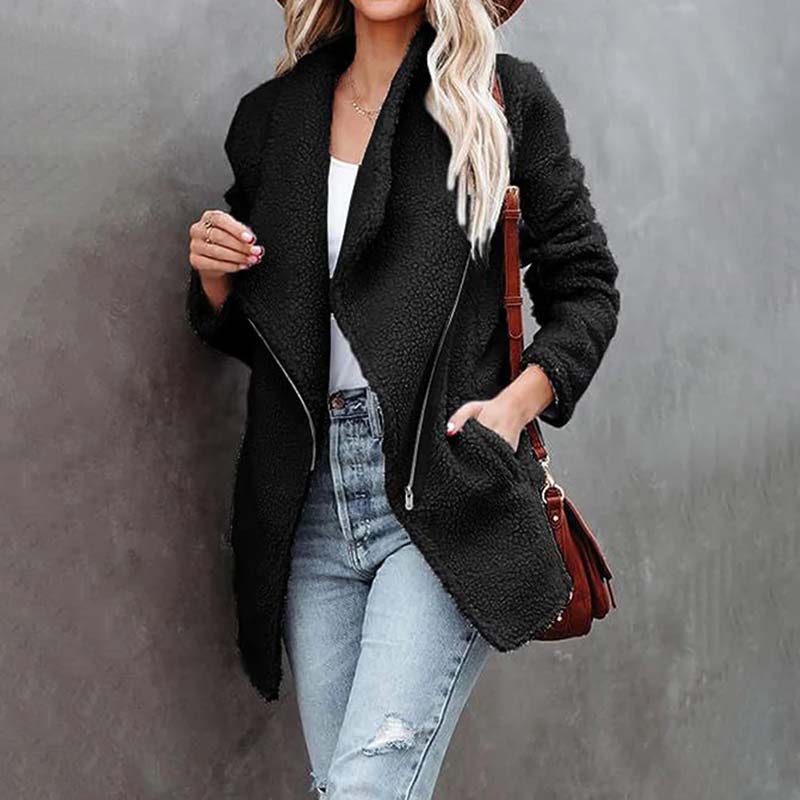 EB | Sherpa Jacke Polyester Weich, Warm