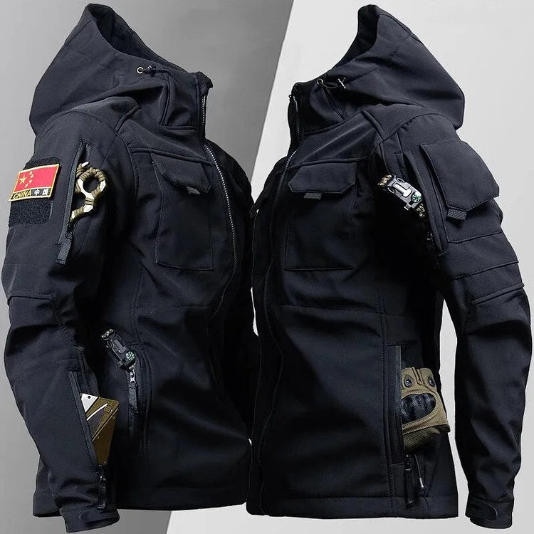 EB | Herren Kapuzen-Taktische Jacke