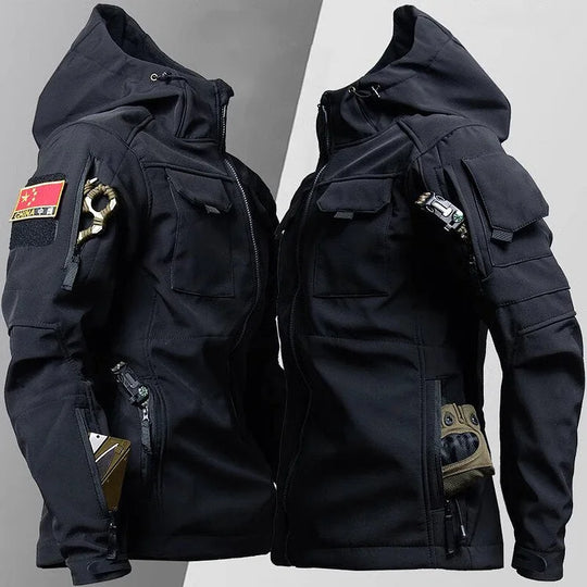 EB | Herren Kapuzen-Taktische Jacke