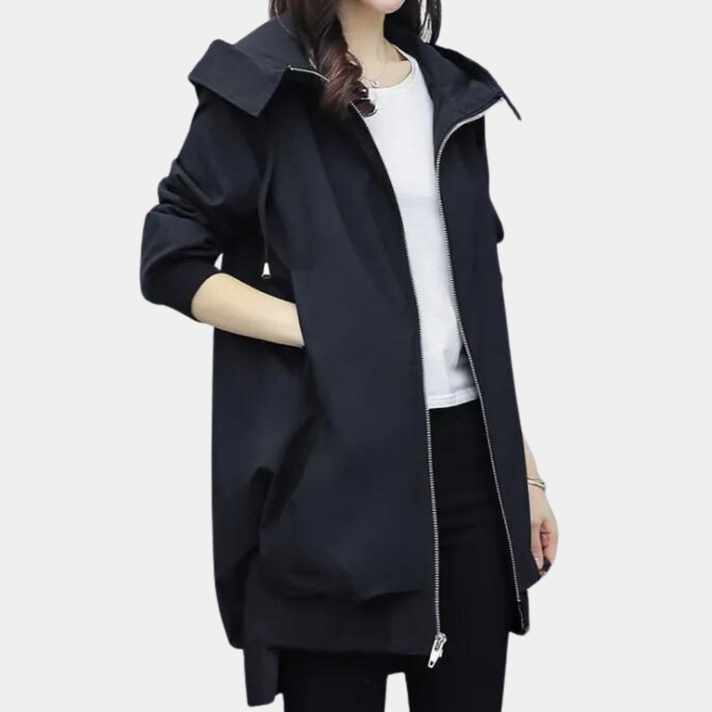 EB | Moderne Lange Jacke für Damen für den Herbst