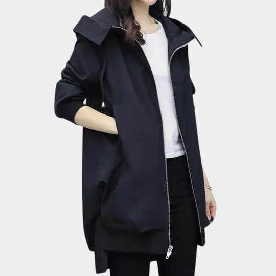 EB | Moderne Lange Jacke für Damen für den Herbst