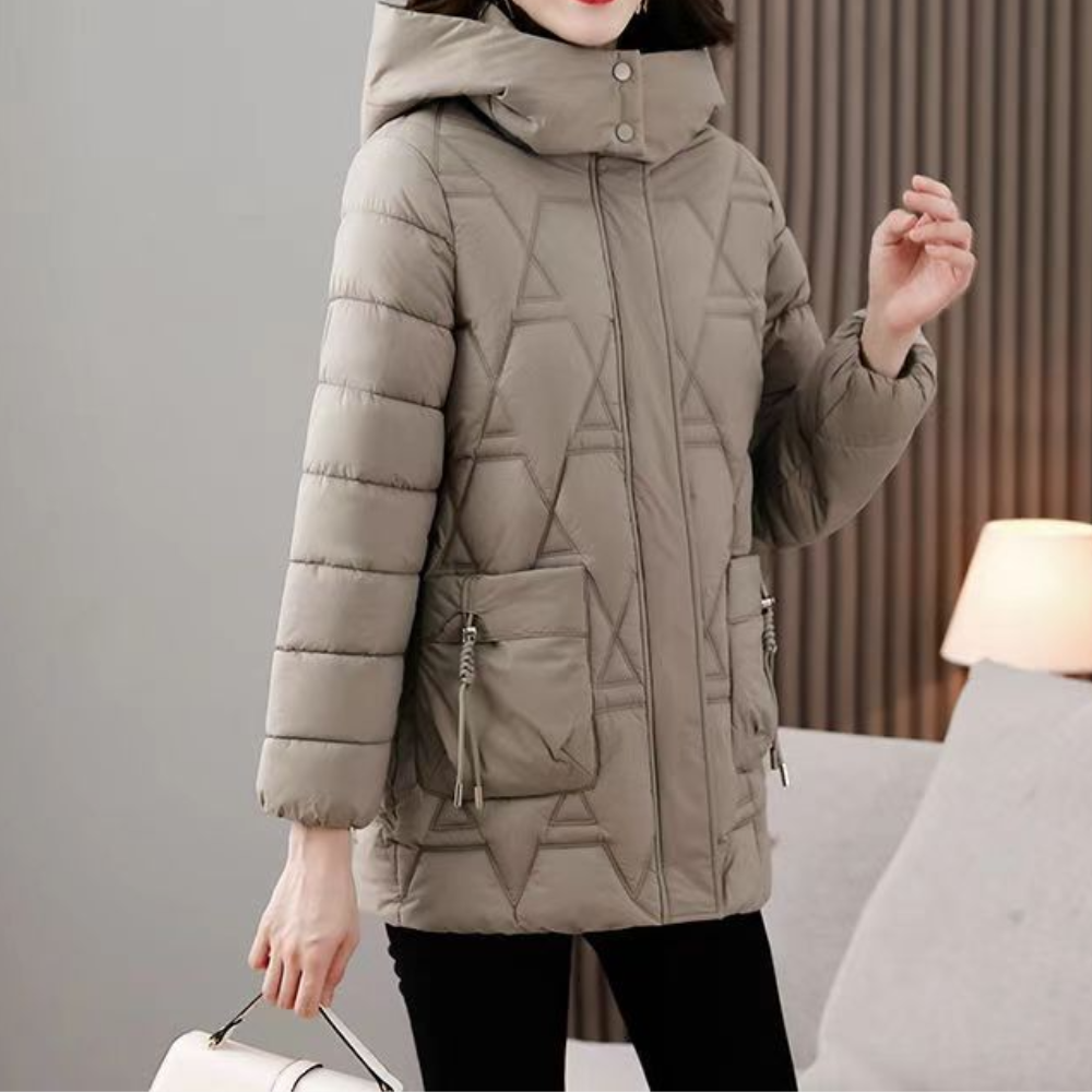 EB | Stylische gesteppte Damenjacke