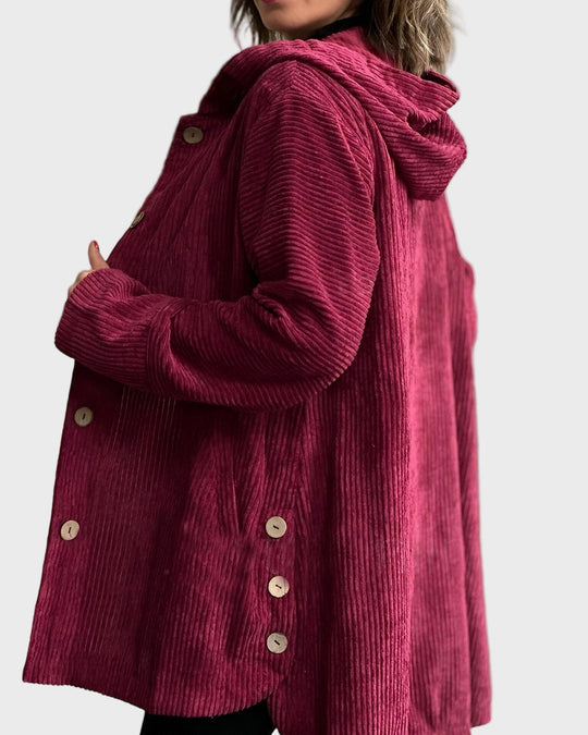 EB | Jacke mit Kapuze und Knöpfen