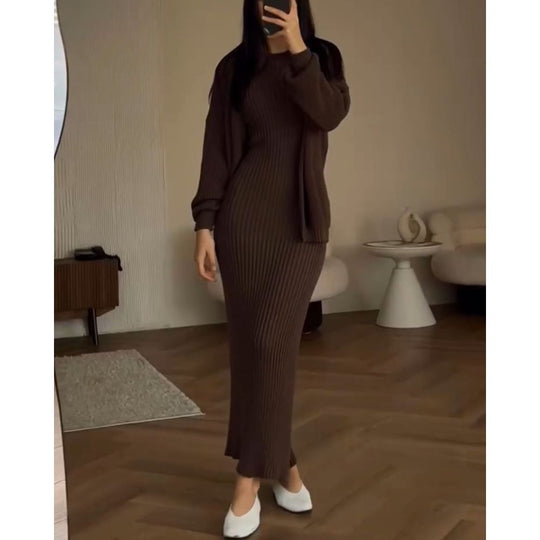EB | 2-Teilig Casual Baumwolle, Slim Fit Ideal für Frühling, Herbst, Winter