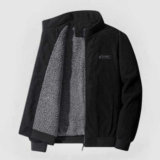 EB | Corduroy-jacke mit Teddyfutter Warm und Komfortabel Ideal für Kaltes Wetter