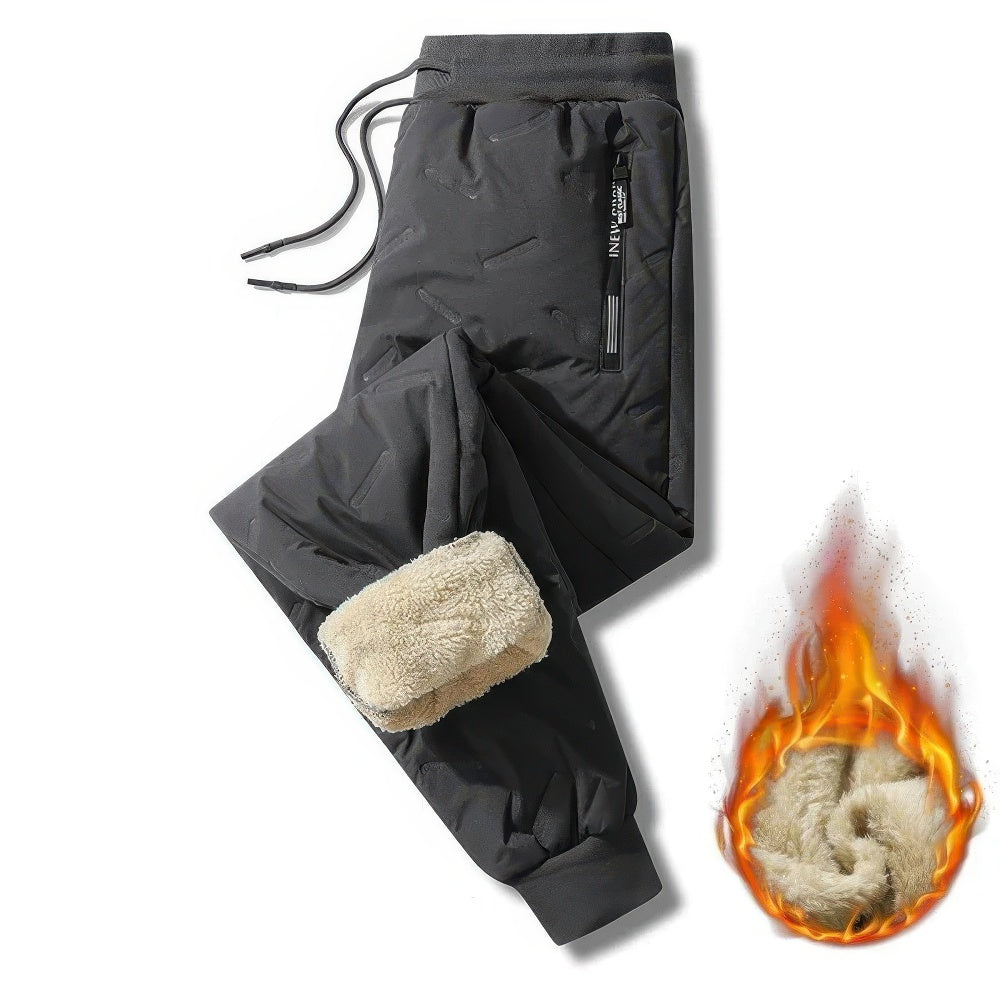 EB | Jogginghose - Plüsch dicke Fleece gefüttert mit Kordelzug