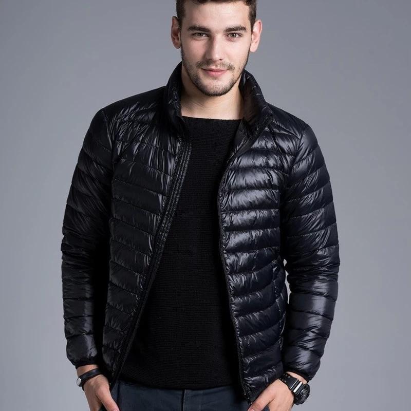 EB | Pufferjacke Winddicht und Warm Steppdesign Reguläre Passform Reißverschlussverschluss