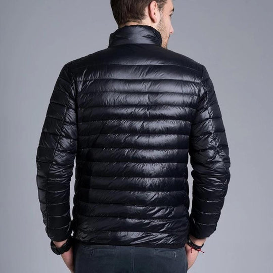 EB | Pufferjacke Winddicht und Warm Steppdesign Reguläre Passform Reißverschlussverschluss