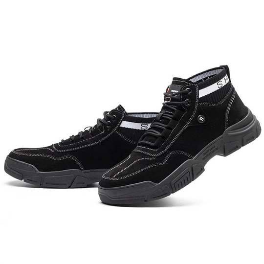 Leicht Stahlkappe Schuhe Berufsschuhe Sportlich Atmungsaktiv Schutzschuhe EB