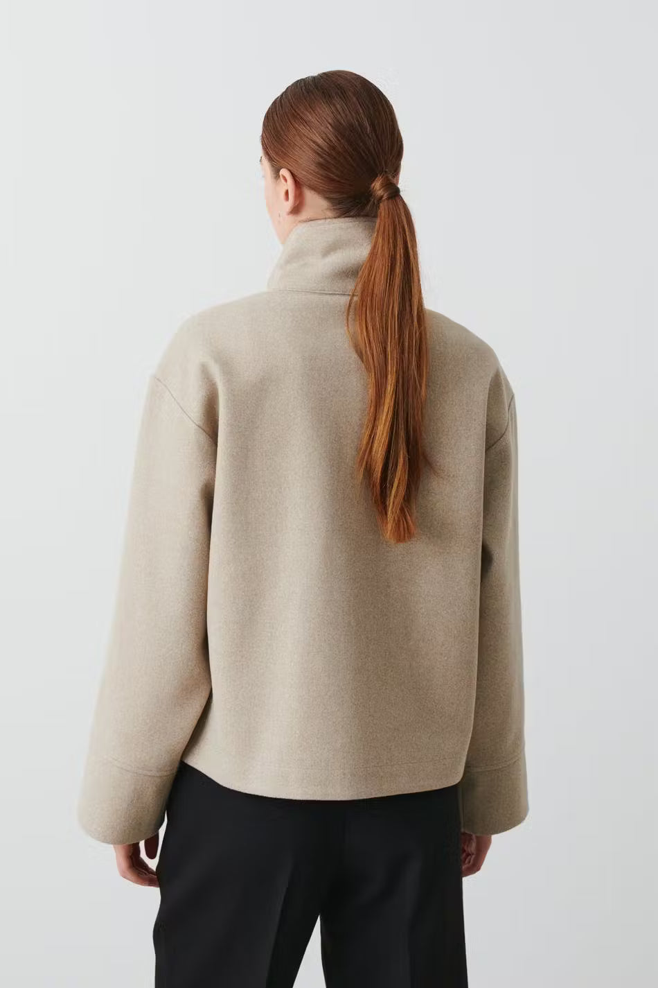 EB | Klassischer Damen Peacoat mit Langen Ärmeln
