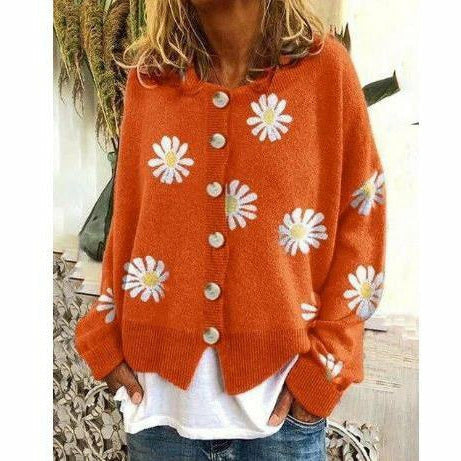 EB | Bedruckter Strickmantel