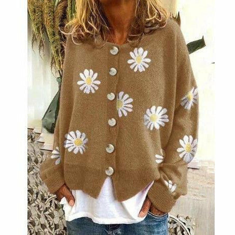 EB | Bedruckter Strickmantel