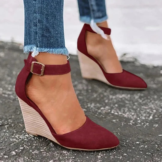 Marineblaue DamenWedges EB