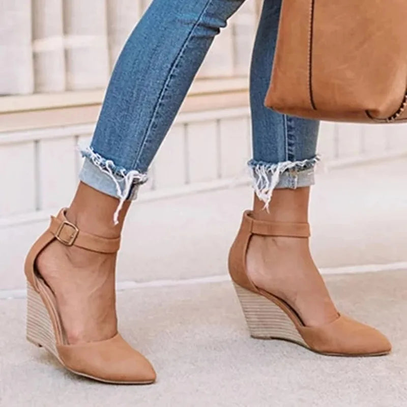 Marineblaue DamenWedges EB