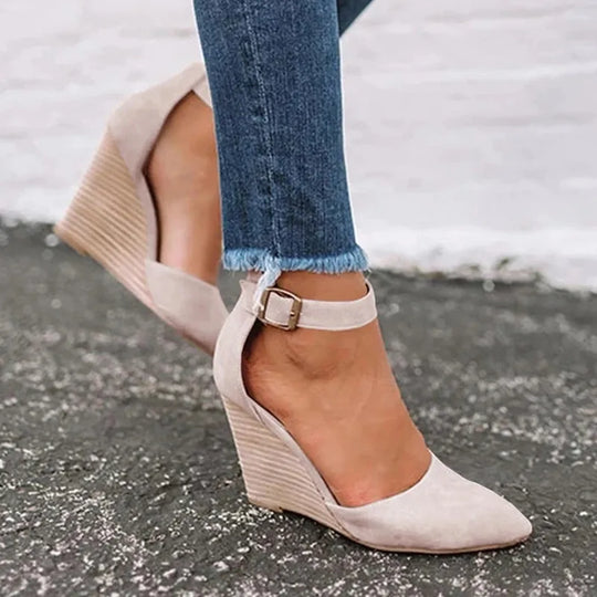 Marineblaue DamenWedges EB