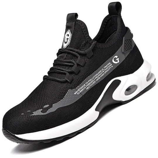 S1P mode Sicherheit Schuhe Männer Stahl Kappe Schuhe EB