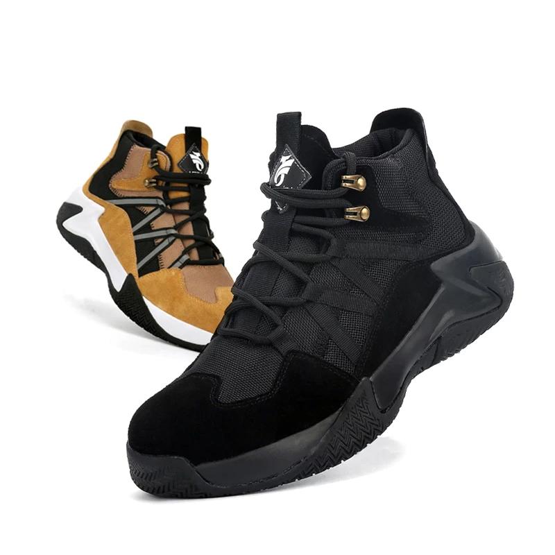 Sicherheit Schuhe Neue Winter Herbst männer Stahl Kappe Anti-smashing Isolierte Arbeit Stiefel EB