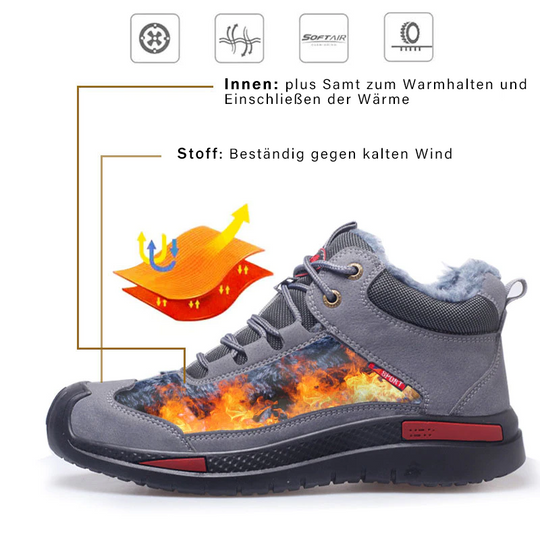 Version von Herbst- und Winter-wasserdichte Sicherheitsschuhe EB