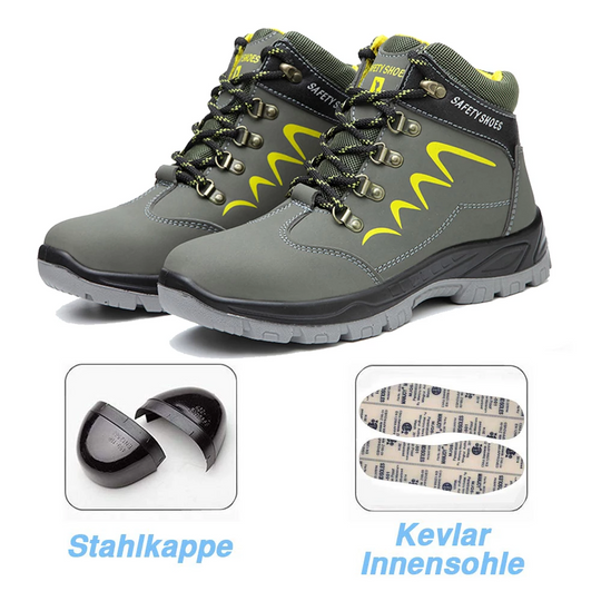Sicherheit Ankle Schuhe Anti-smashing Stahl Kappe Kappe Stiefel Männer Bau Arbeit stiefel EB