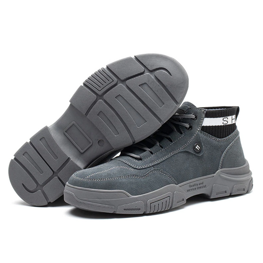 Leicht Stahlkappe Schuhe Berufsschuhe Sportlich Atmungsaktiv Schutzschuhe EB