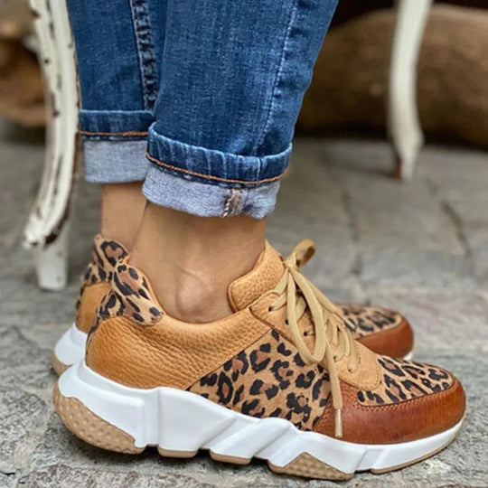 Judith™ -  Lässige Turnschuhe mit Leopardenmuster