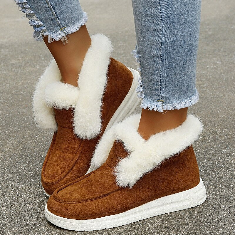 EB | Bequeme Flauschige Stiefel