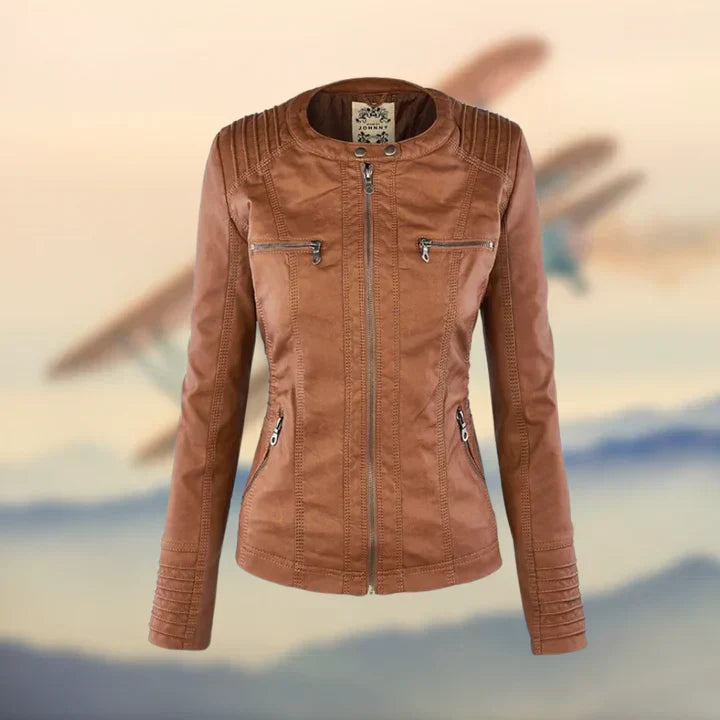 EB | Die Elegante und Einzigartige Lederjacke