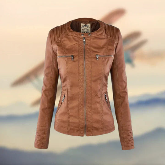 EB | Die Elegante und Einzigartige Lederjacke