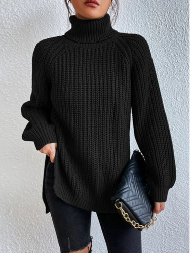 EB | Rollkragenpullover Übergroß