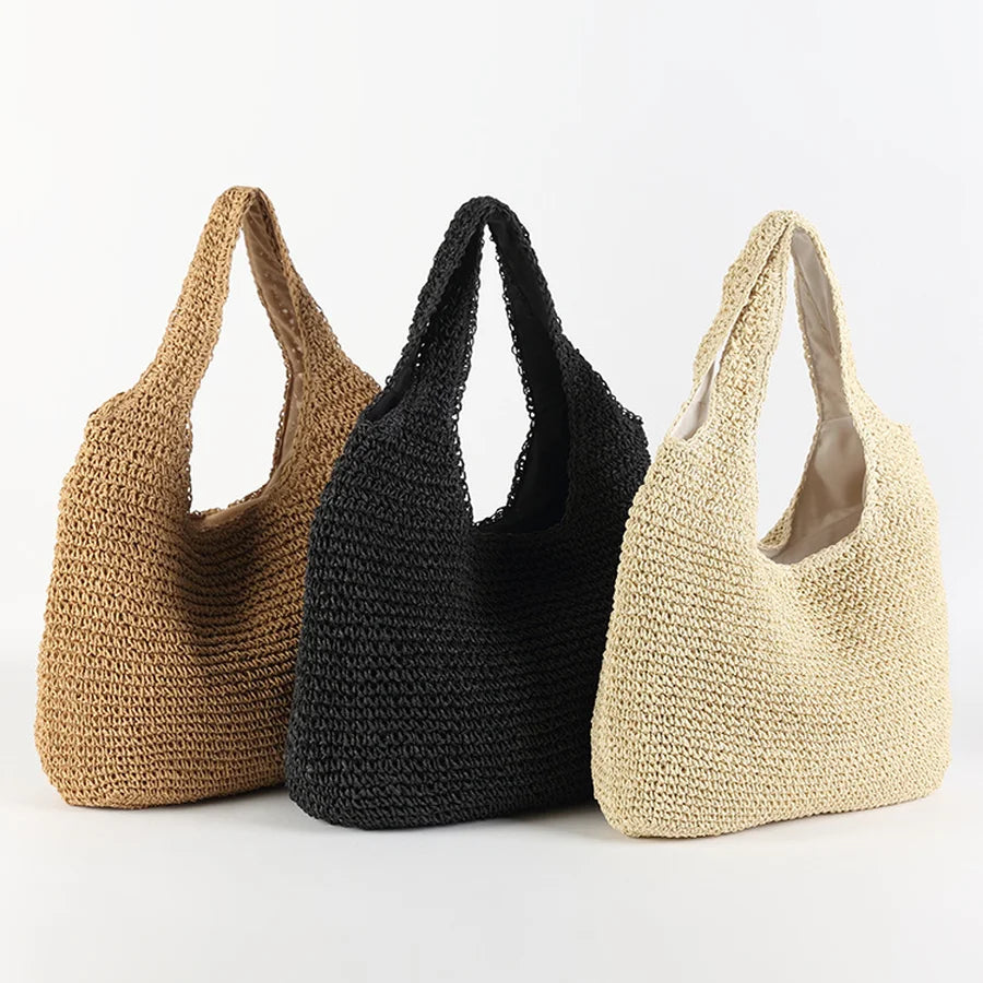 Heidi-Mode | Elegante Strohtasche für Den Strand