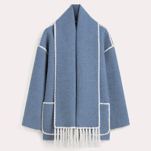 EB | Damen Wintermantel mit Schal